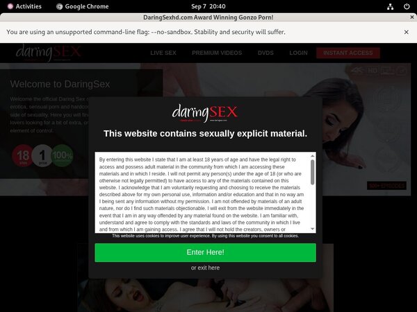 Account Daringsexhd.com Free