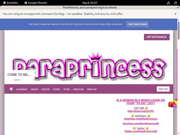 Account Free For ParaPrincess