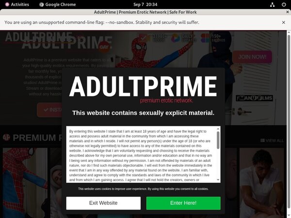 Adult Prime Gay Without Joining