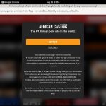 Africancasting.com Ad