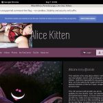 Alice Kitten Special Offer