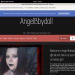 Angel Babydoll Website Accounts