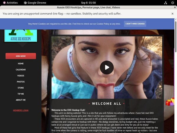 Aussie XXX HookUps Free Pass