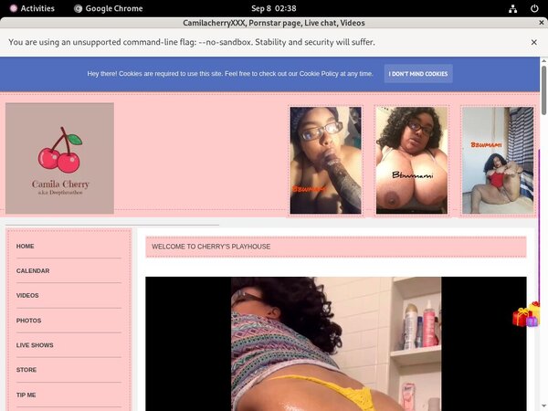 Camilacherryxxx.modelcentro.com For Free