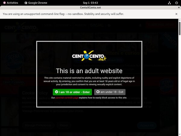 Centoxcento.net Che Manicomio