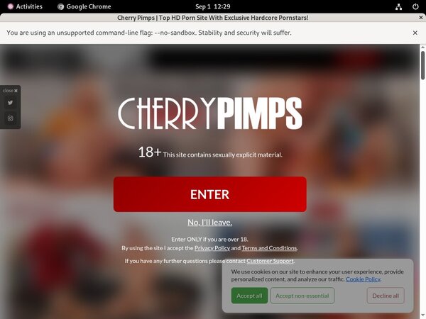 Cherry Pimps Payment