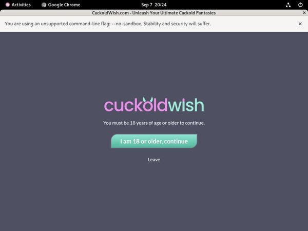 Cuckoldwish.com Access