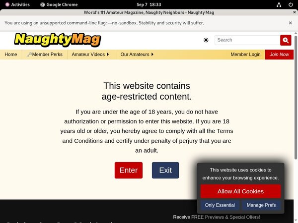 Discount Naughty Mag