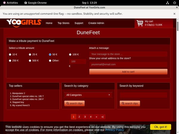Dunefeet With AOL Account