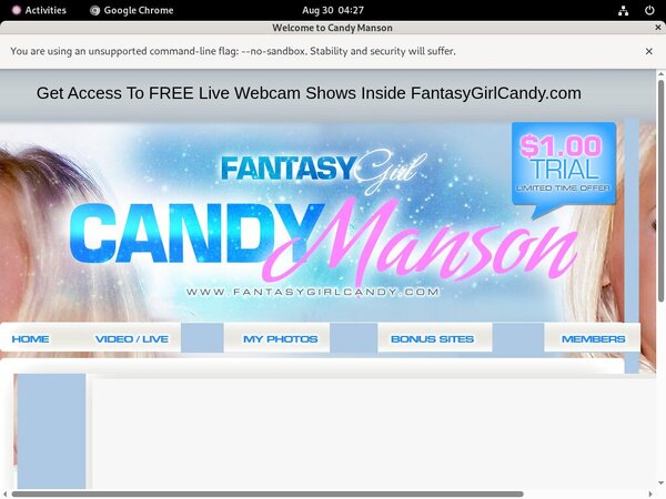 Fantasy Girl Candy Access Free