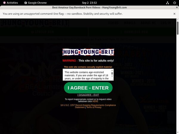 Free Brit Young Hung Account