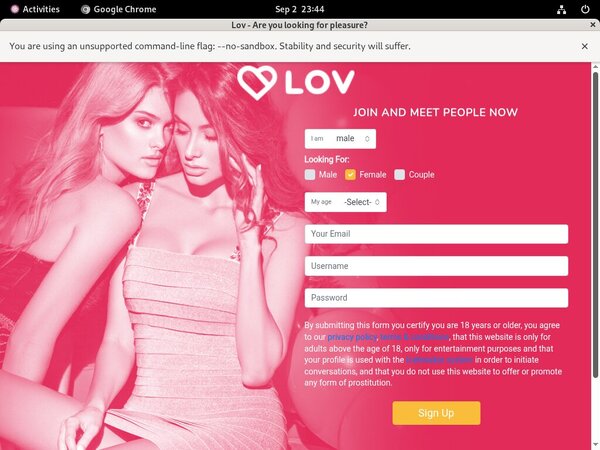 Free LOV Discount Trial