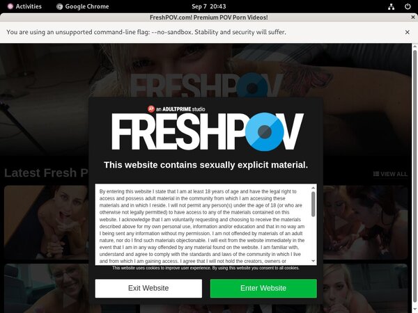 Fresh POV Free Account