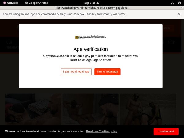 Gay Arab Club Promo Offer