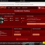 Goddesses Footboy Account Info