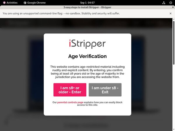 Istripper Member Login
