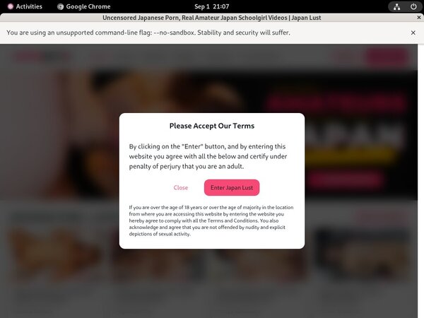 Japan Lust Members Password