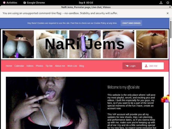 Jems NaRi Sign Up