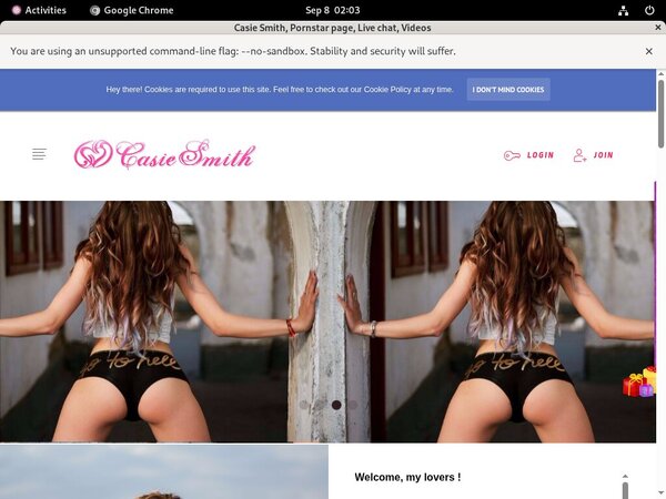 Join Casie Smith With Paypal