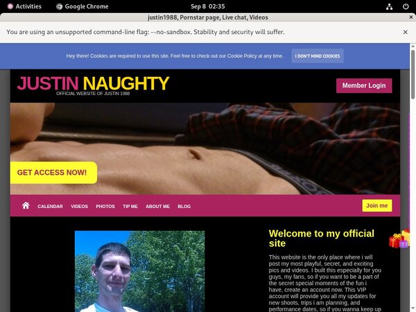 Justin1988.modelcentro.com Trial Cost