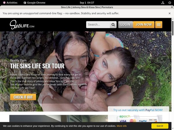 Life Sins Discount Link
