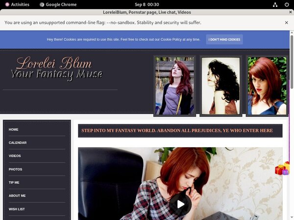 Loreleiblum.modelcentro.com $1 Trial