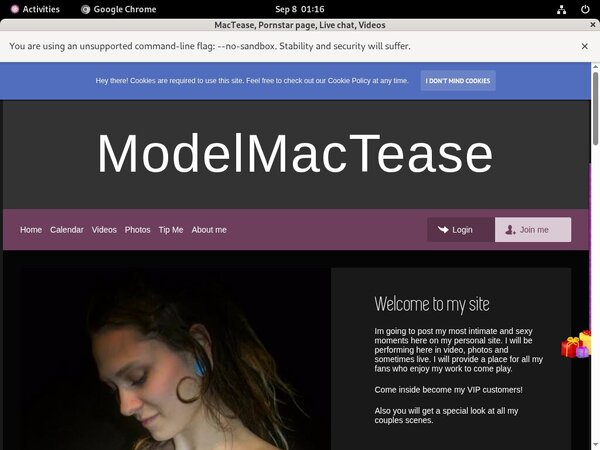 Mactease.modelcentro.com Network