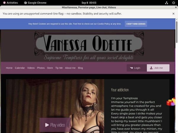 MissVanessa Free Members