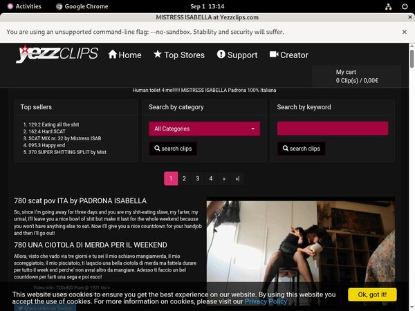 Mistress Isabella Telephone Billing