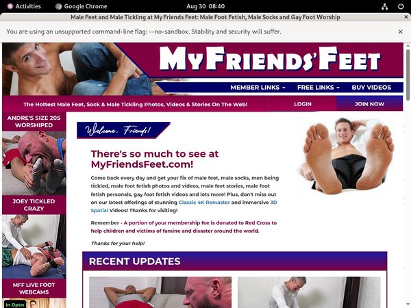 Myfriendsfeet Netcash