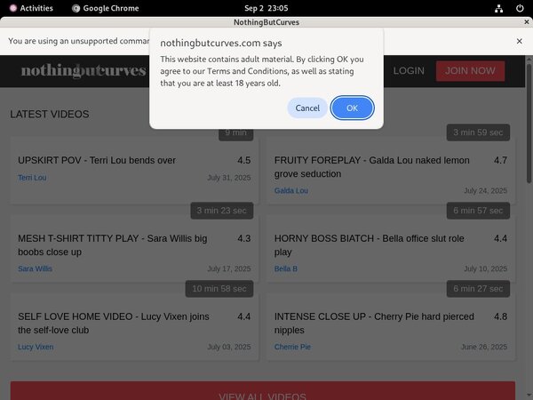 Nothing But Curves Network Password