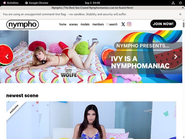 Nympho With Maestro Card