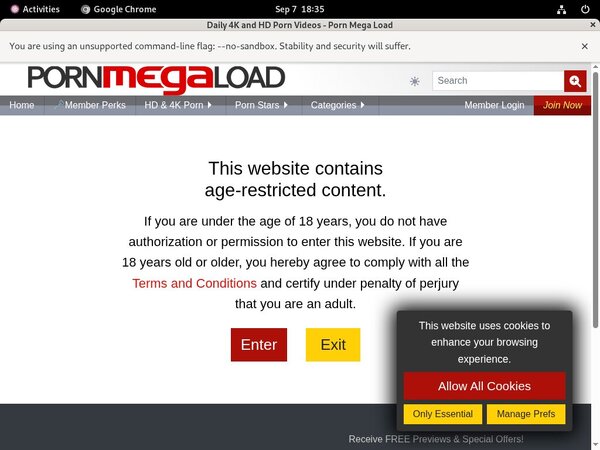 Pornmegaload Paypal Options