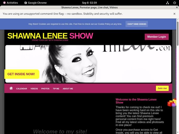 Shawnaleneeshow.modelcentro.com Trial Promo