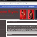 Simonestylesxxx.modelcentro.com App