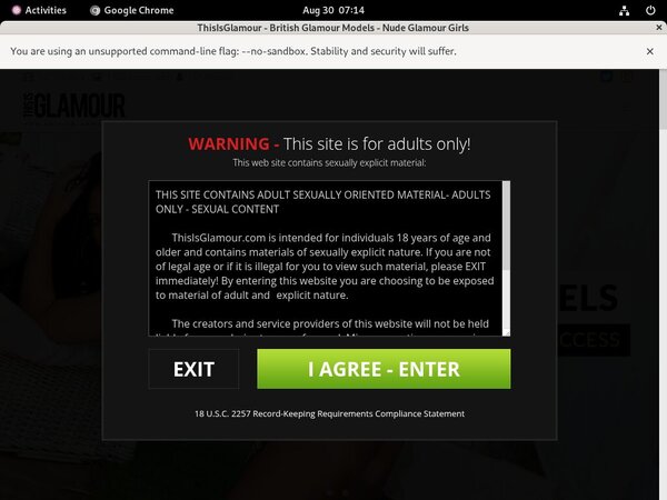 Thisisglamour.com Password