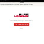 Use Paypal Alex Legend