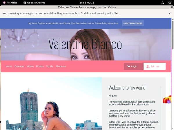 Valentinabiancox.com With Gift Card