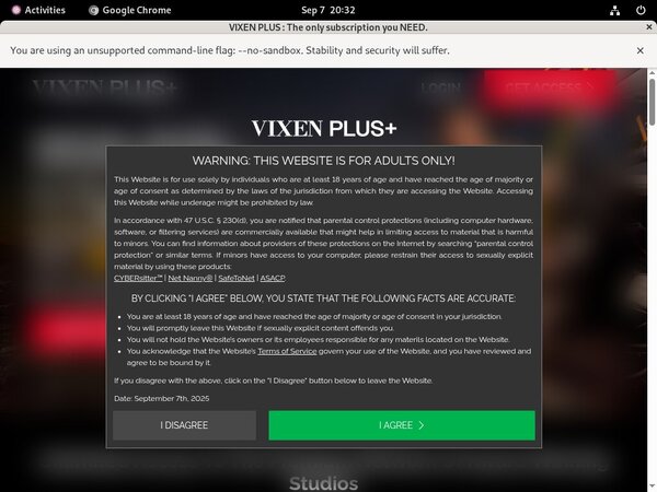 Vixen Plus Trial Offer