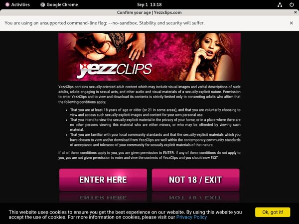 Yezzclips.com Bug Me Not