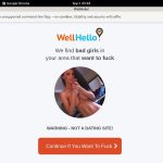 Wellhello.com Sing Up