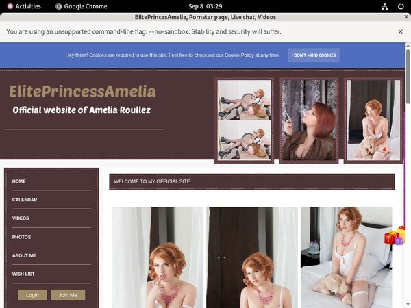 Trial ElitePrincesAmelia Membership