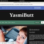 Yasmibutt.modelcentro.com Trial Videos