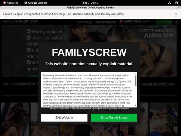 Screwfamily Premium Accounts